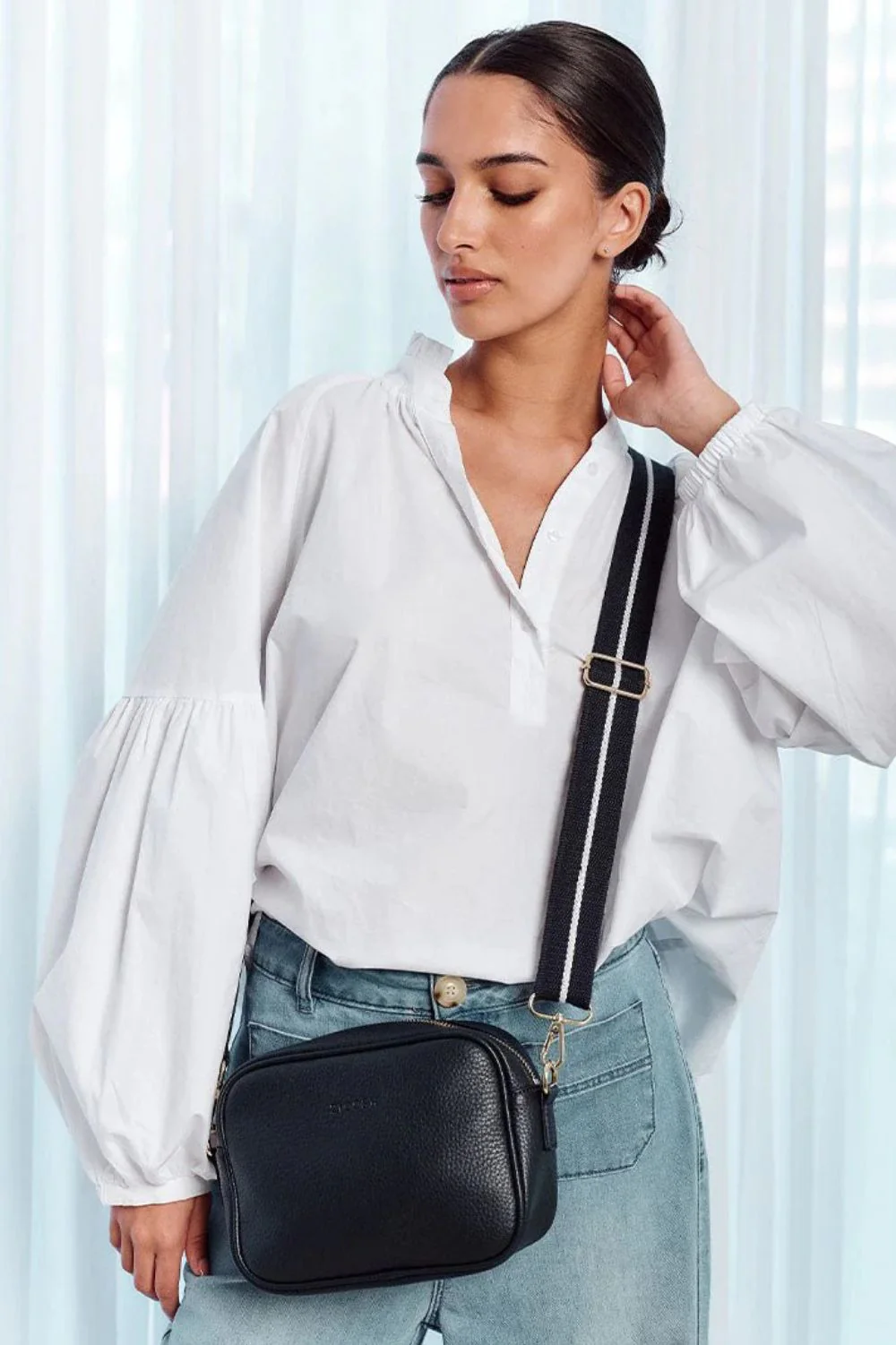 Stylish Navy Crossbody Bag